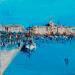 Painting Sur le port by Raffin Christian | Painting Figurative Marine Oil