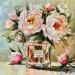 Painting Mademoiselle Coco by Pigni Diana | Painting Figurative Still-life Oil