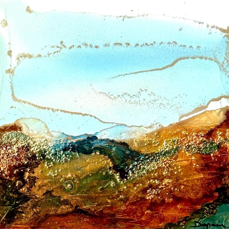 Painting Bronze Age 1964 by Depaire Silvia | Painting Abstract Landscapes Marine Minimalist Acrylic