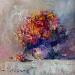 Peinture  Little Flowers par Petras Ivica | Tableau Impressionnisme Paysages Huile