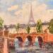 Painting Le Pont Neuf  by Dontu Grigore | Painting Figurative Urban Oil