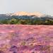 Peinture Le Mont Ventoux  par Dontu Grigore | Tableau Figuratif Urbain Huile