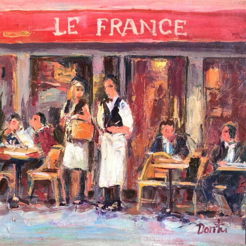 Peinture Le France    par Dontu Grigore | Tableau Figuratif Urbain Huile