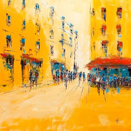 Peinture Paris Paris par Raffin Christian | Tableau Figuratif Huile Urbain