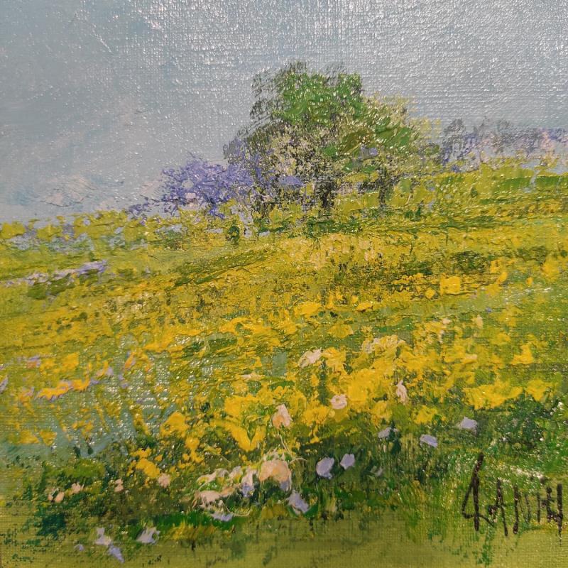 Peinture Couleurs de printemps par Daniel | Tableau Impressionnisme Paysages Huile