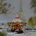 Painting Carrousel by Niko Marina  | Painting Figurative Urban Oil