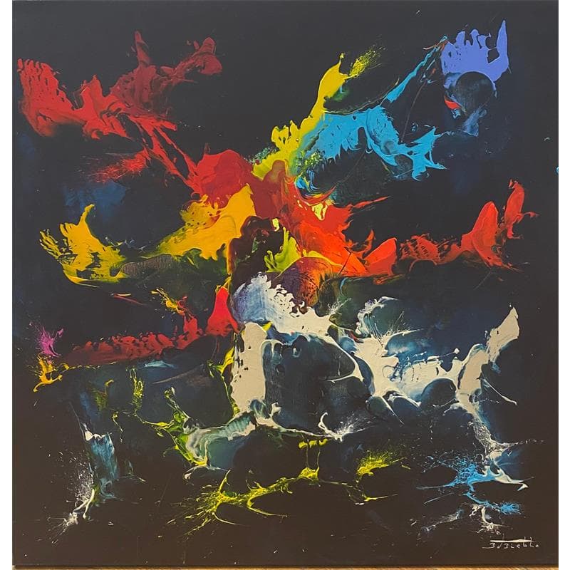 Painting 18.05.40 by Zdzieblo Thierry | Painting Abstract Acrylic