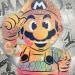 Peinture Mario par Kedarone | Tableau Pop-art Icones Pop Graffiti Acrylique