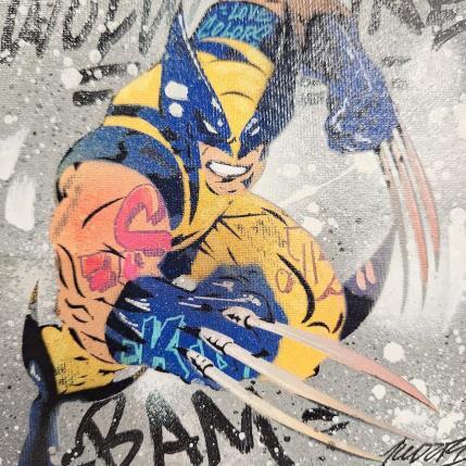 Peinture Wolverine par Kedarone | Tableau Pop-art Acrylique, Graffiti Icones Pop