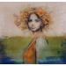 Painting Eua Dorada by Bofill Laura | Painting Figurative Portrait Acrylic Resin