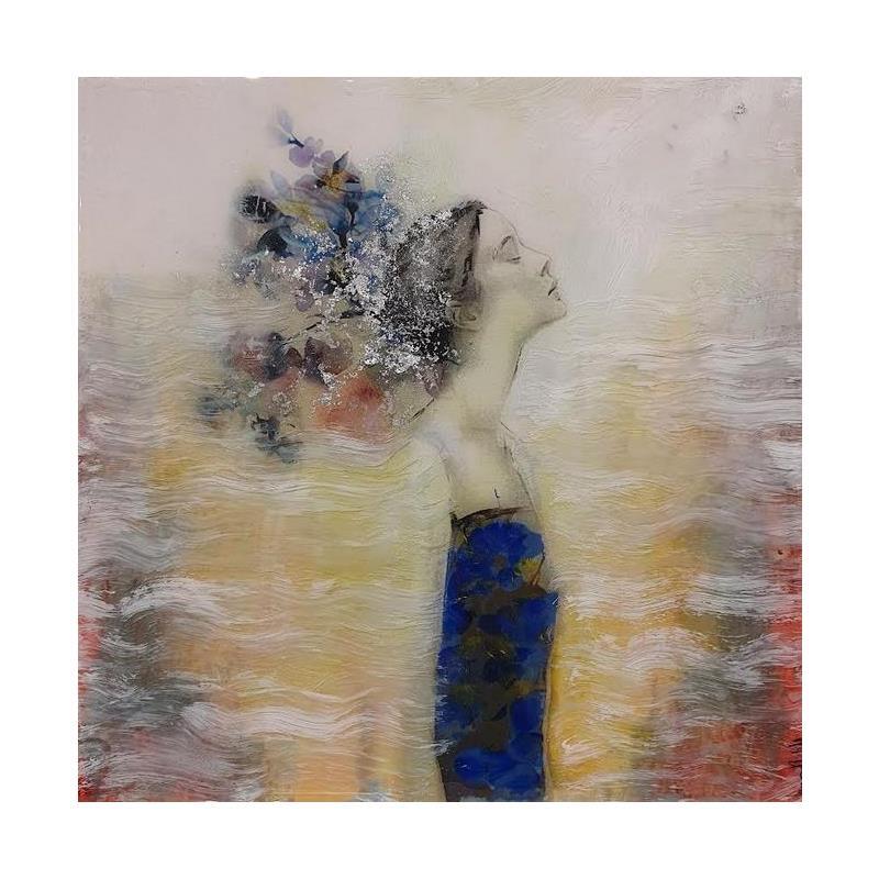 Painting Sensacion by Bofill Laura | Painting Figurative Portrait Acrylic Resin