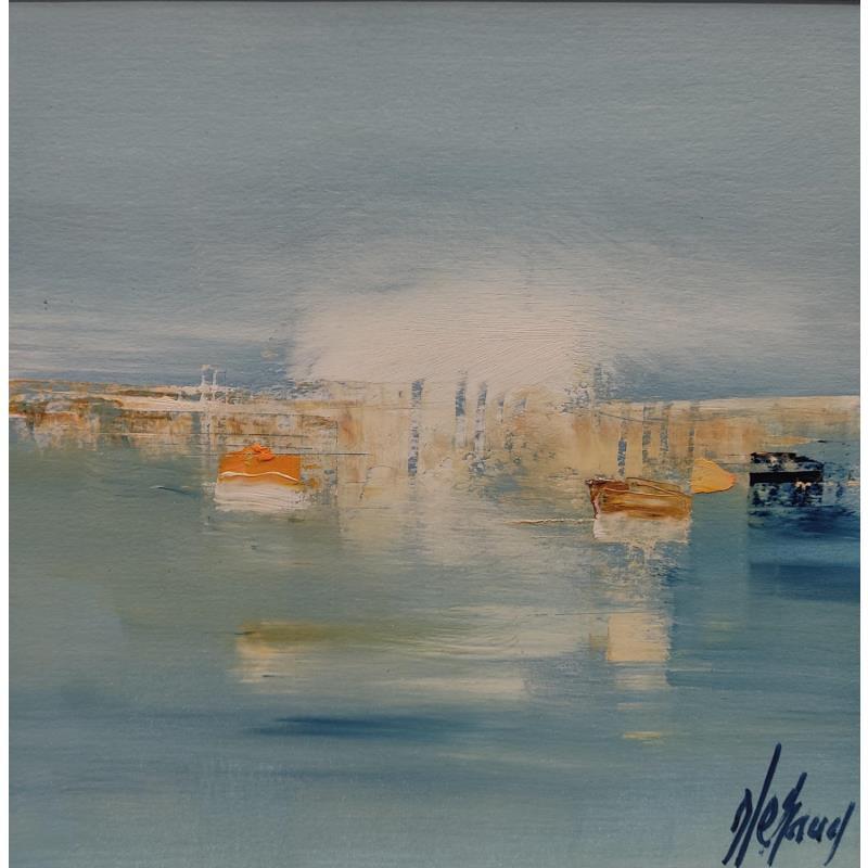 Painting la brume by Héraud Alain | Painting Figurative Marine Oil