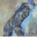 Painting Viens chez moi by Chaperon Martine | Painting Figurative Nude Acrylic