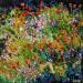 Peinture Petit jardin sauvage par Amblard Florence | Tableau Impressionnisme Nature Huile Acrylique