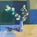 Painting Bouquet moderne 2 by Morales Géraldine | Painting Figurative Still-life Acrylic