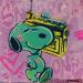 Painting Snoop Radio Pop by Kedarone | Painting Pop-art Pop icons Graffiti Acrylic