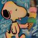 Painting Snoopy Ice Cream by Kedarone | Painting Pop-art Pop icons Graffiti Acrylic