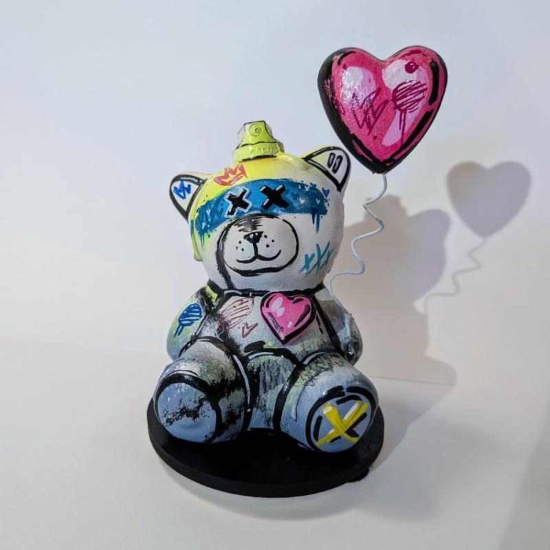 Sculpture Bear bear  by Sufyr | Sculpture Street art Animals Graffiti Posca