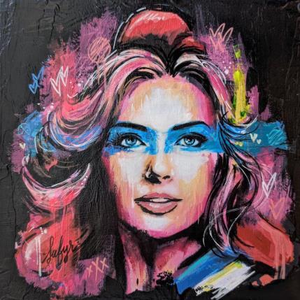 Painting Marianne marchons marchons  by Sufyr | Painting Street art Graffiti, Posca Pop icons, Portrait