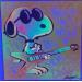 Painting SNOOPY ROCK by Kedarone | Painting Pop-art Pop icons Graffiti Acrylic