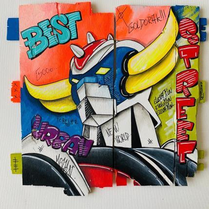 Peinture BEST  par Molla Nathalie  | Tableau Pop-art Acrylique, Bois, Posca Icones Pop