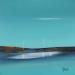 Painting Symphonie marine 67 by Roussel Marie-Ange et Fanny | Painting Figurative Marine Minimalist Oil