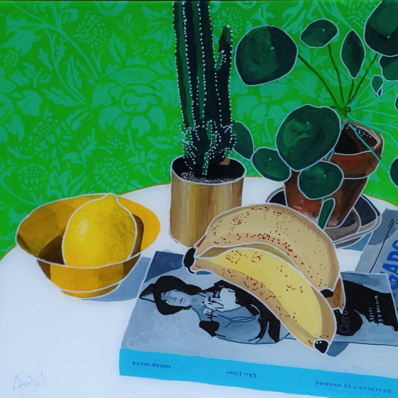 Painting Oscar, plus piquant qu'acide by Auriol Philippe | Painting Figurative Acrylic, Plexiglass, Posca Still-life