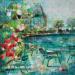 Painting Tuileries  by Solveiga | Painting Figurative Landscapes Architecture Acrylic