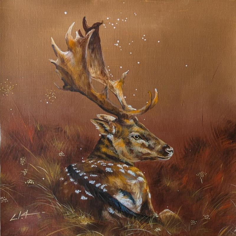 Gemälde Ombeline  von CLOT | Gemälde Figurativ Tiere Acryl