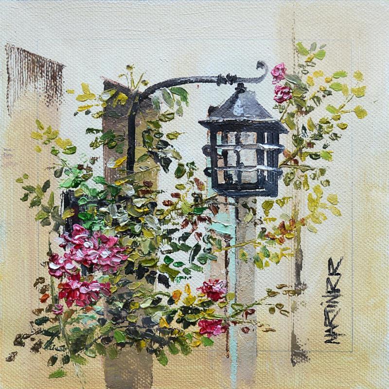 Peinture El Farol par Rodriguez Rio Martin | Tableau Impressionnisme Urbain Huile