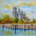 Peinture Por Siempre par Rodriguez Rio Martin | Tableau Impressionnisme Urbain Huile