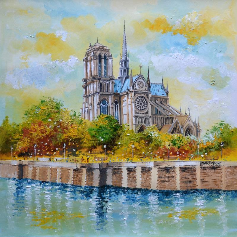 Peinture Por Siempre par Rodriguez Rio Martin | Tableau Impressionnisme Urbain Huile