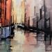 Peinture VENISE par Langlois Jean-Luc | Tableau