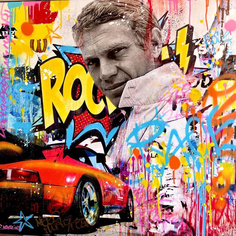 Peinture Mister Steve par Novarino Fabien | Tableau Pop-art Icones Pop