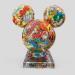 Sculpture MICKEY PARADE n°184-04.1995 by Atelier RingArt | Sculpture Pop-art Cinema Society Child Gluing Resin Paper Upcycling