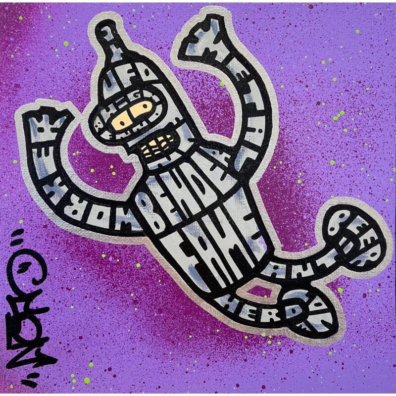 Painting Galaxy Bender by Cmon | Painting Pop-art Pop icons