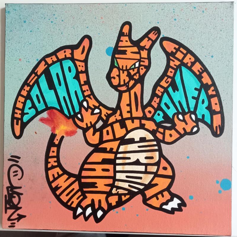 Painting Dracofeu by Cmon | Painting Pop-art Pop icons