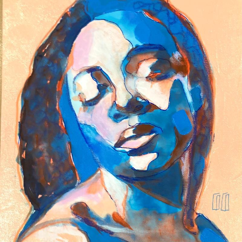 Painting F3 « Libressence » by Coco | Painting Figurative Acrylic Portrait