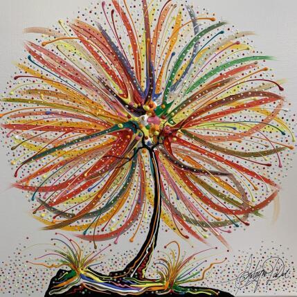Painting L'arbre sensuel à Bourges by Fonteyne David | Painting Figurative Acrylic