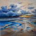 Painting Ocaso en el mediterraneo by Cabello Ruiz Jose | Painting Impressionism Nature Oil