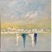 Painting Le petit matin by Klein Bruno | Painting Figurative Marine Oil