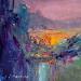 Painting F2 Pink Sky 107-17018-20240913-10 by Petras Ivica | Painting Impressionism Landscapes Oil