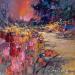 Painting F3 Happy Forest 107-17018-20240913-15 by Petras Ivica | Painting Impressionism Landscapes Oil