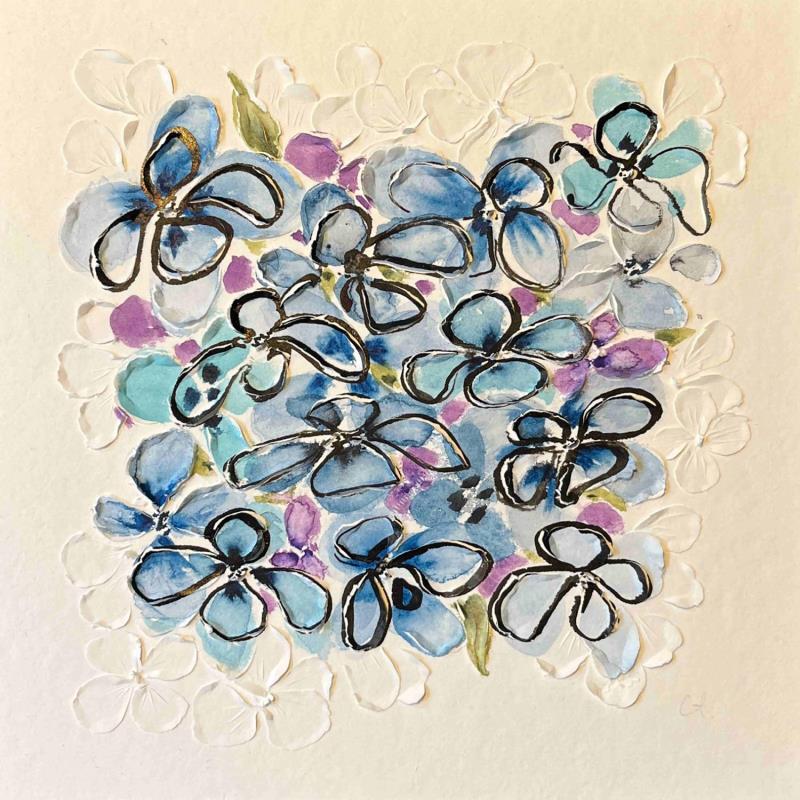 Painting Bubble Hydrangea by Caitrin Alexandre | Painting