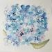 Peinture Endless Summer Hydrangeas par Caitrin Alexandre | Tableau