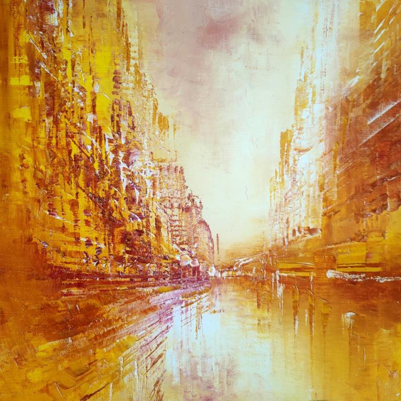 Peinture Sous le soleil par Levesque Emmanuelle | Tableau Huile