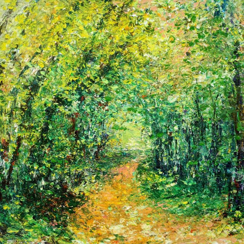 Painting Mystérieuse nature by Levesque Emmanuelle | Painting Oil