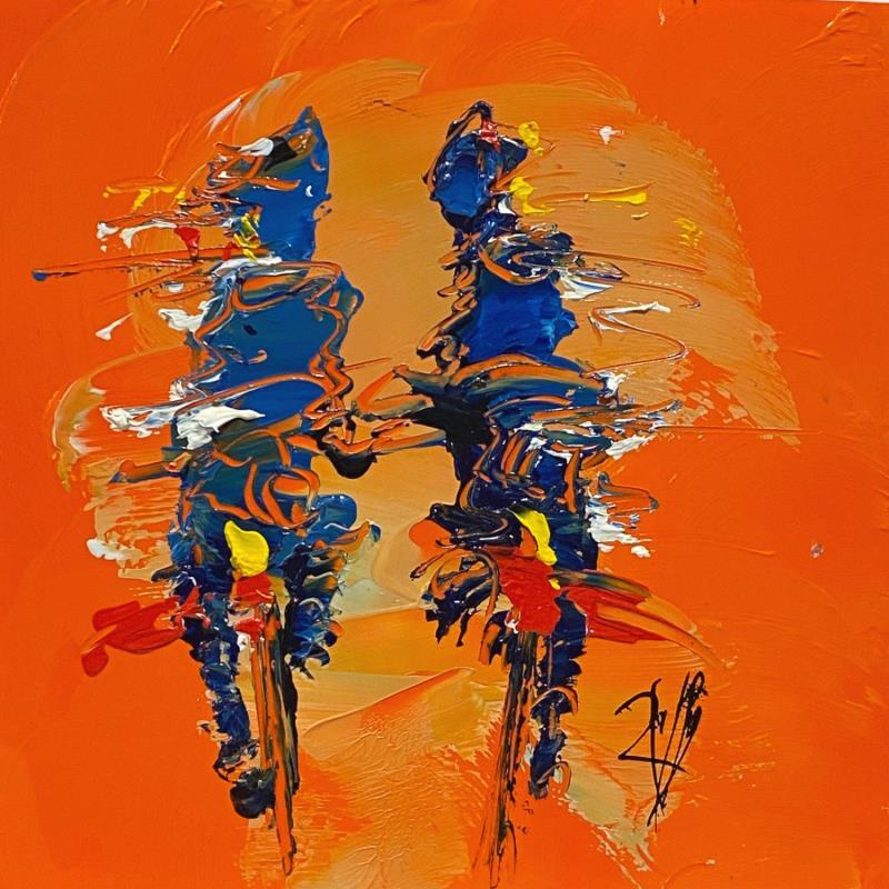 Painting Ta Main by Raffin Christian | Painting Figurative Oil Life style