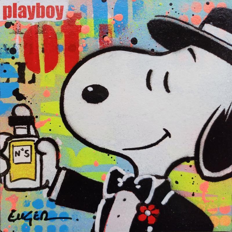 Painting PLAYBOY by Euger Philippe | Painting Pop-art Pop icons Acrylic Gluing