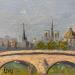 Peinture Paris par Daniel | Tableau Impressionnisme Paysages Huile